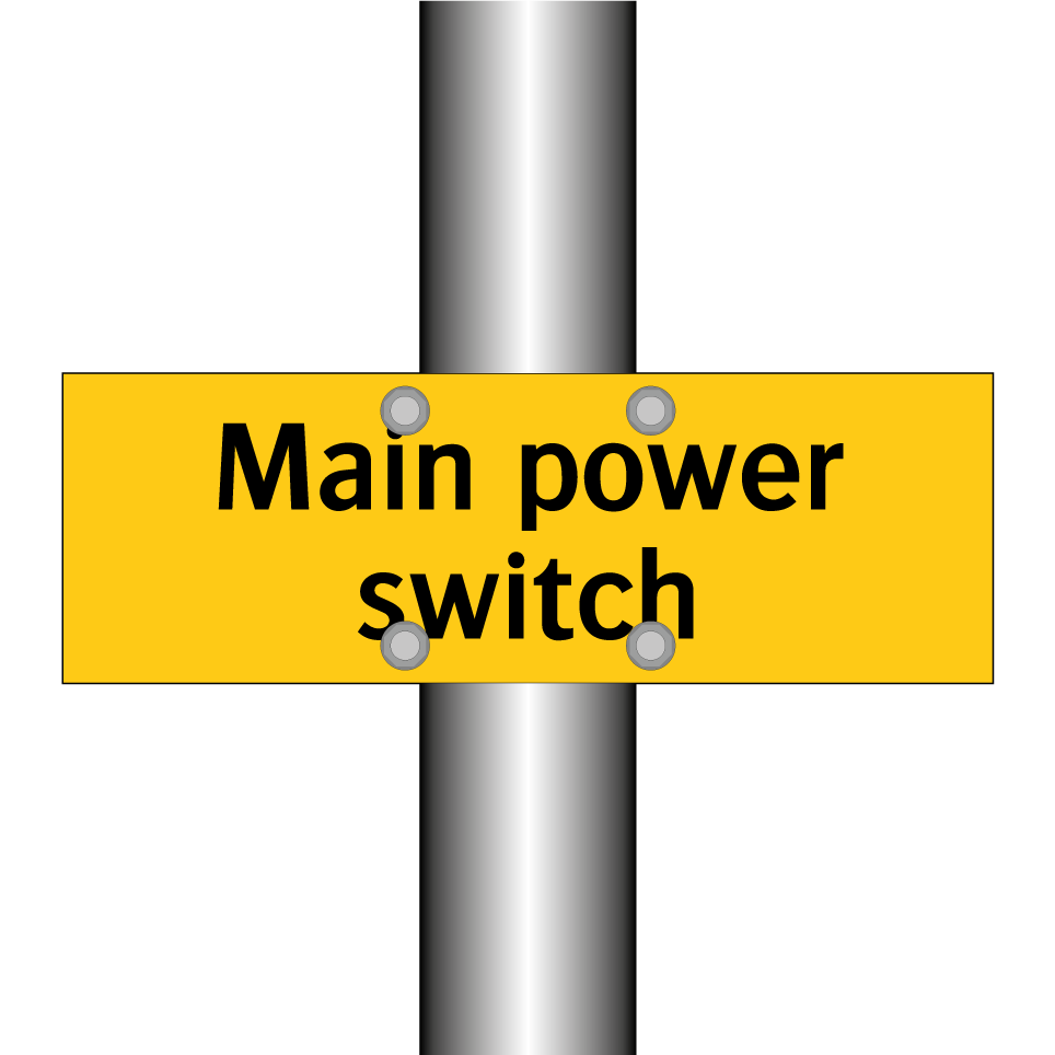 Main power switch