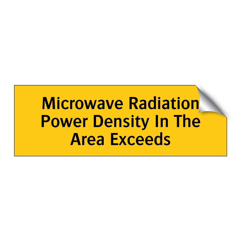 Microwave Radiation Power Density In The Area Exceeds