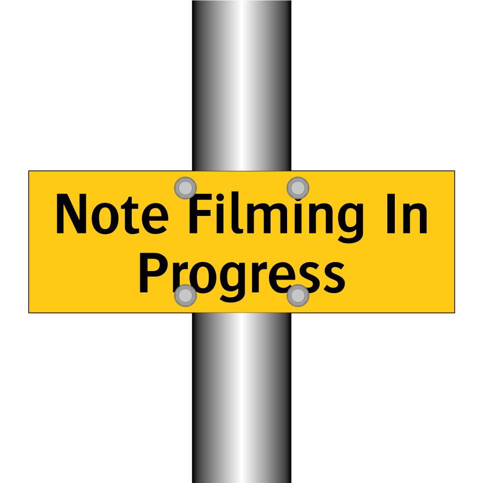 Note Filming In Progress
