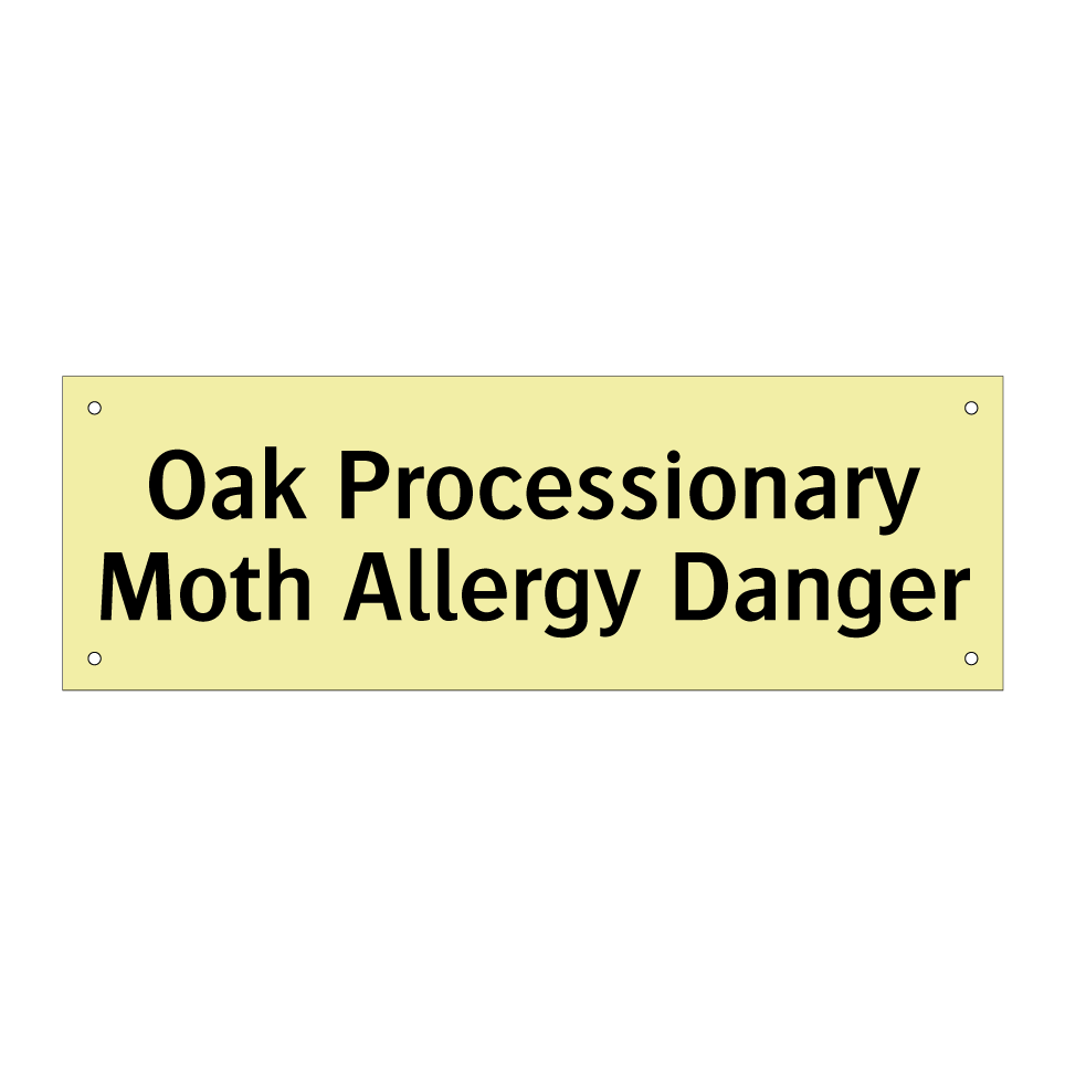 Oak Processionary Moth Allergy Danger