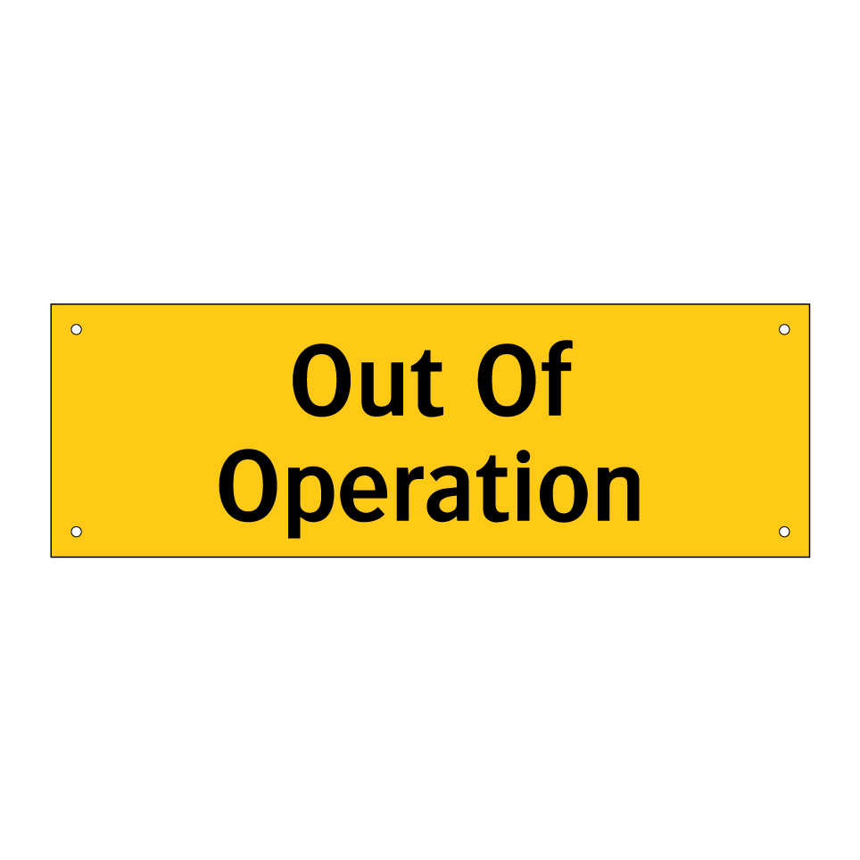 Out Of Operation