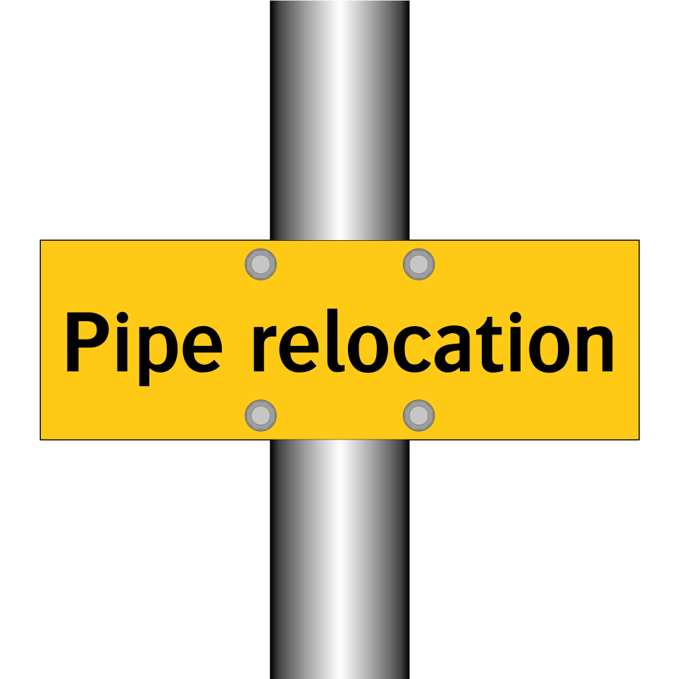 Pipe relocation