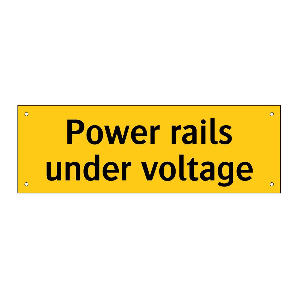 Power rails under voltage