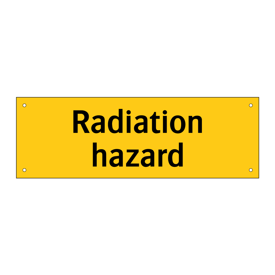 Radiation hazard