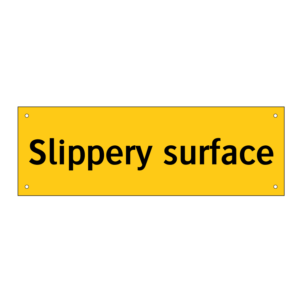 Slippery surface