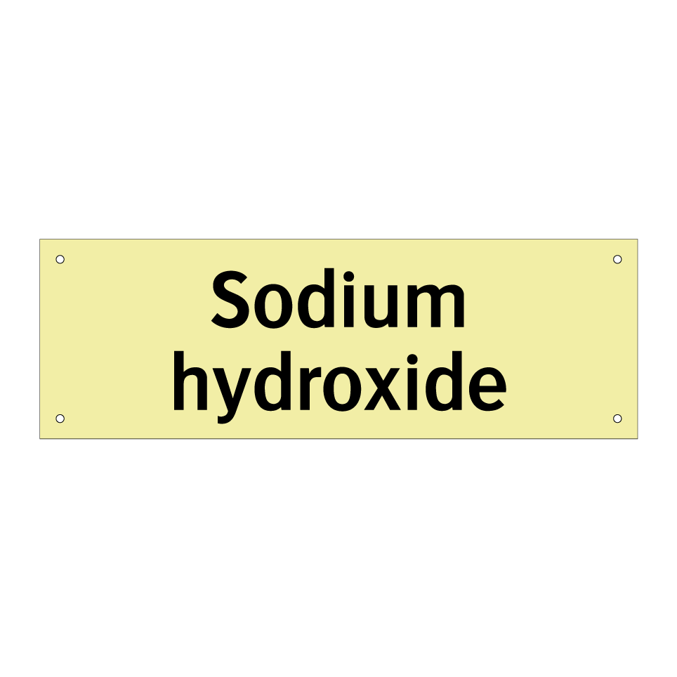 Sodium hydroxide