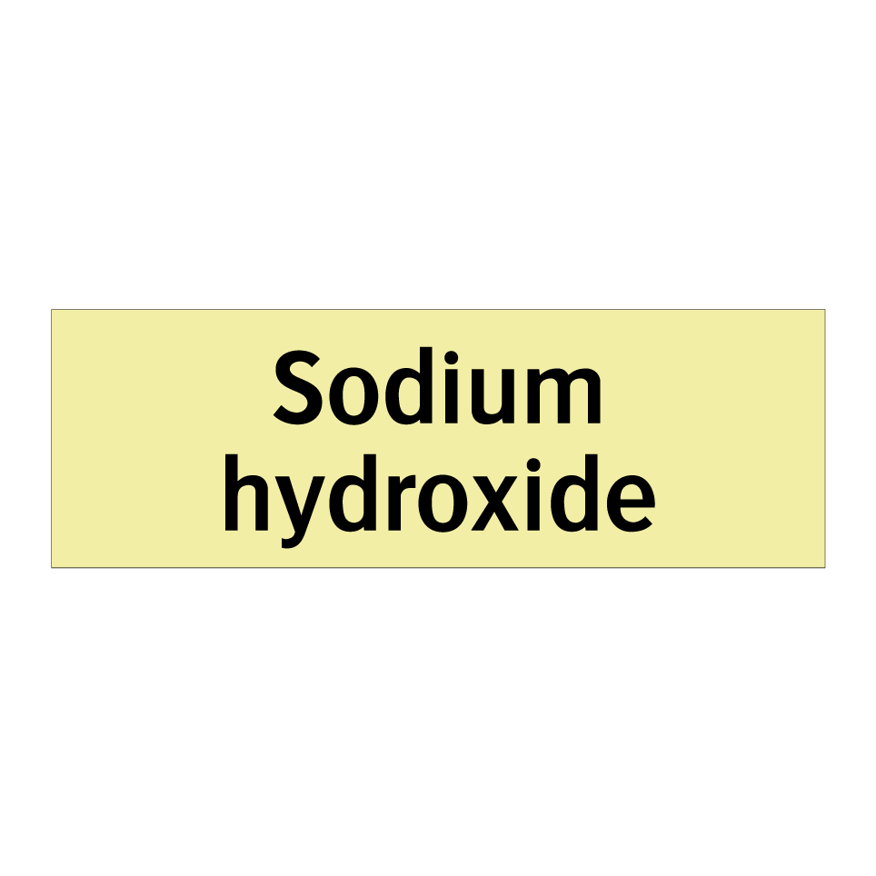Sodium hydroxide