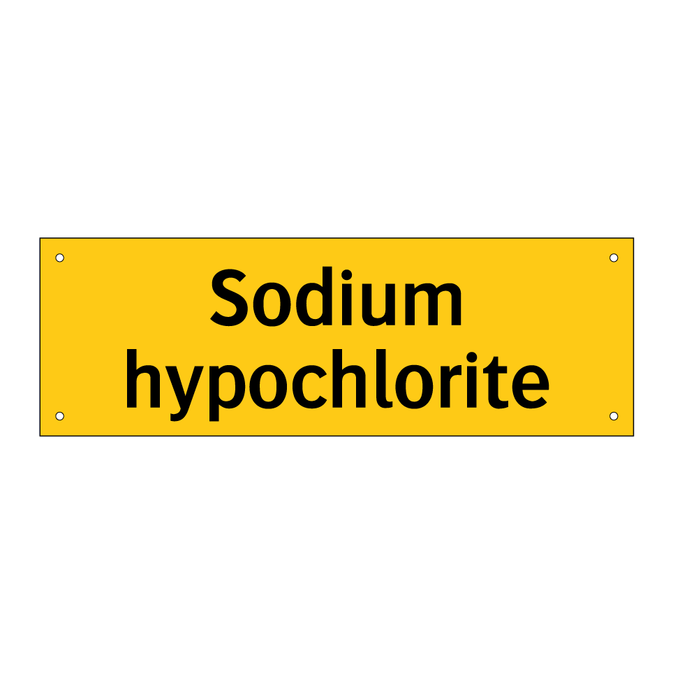 Sodium hypochlorite