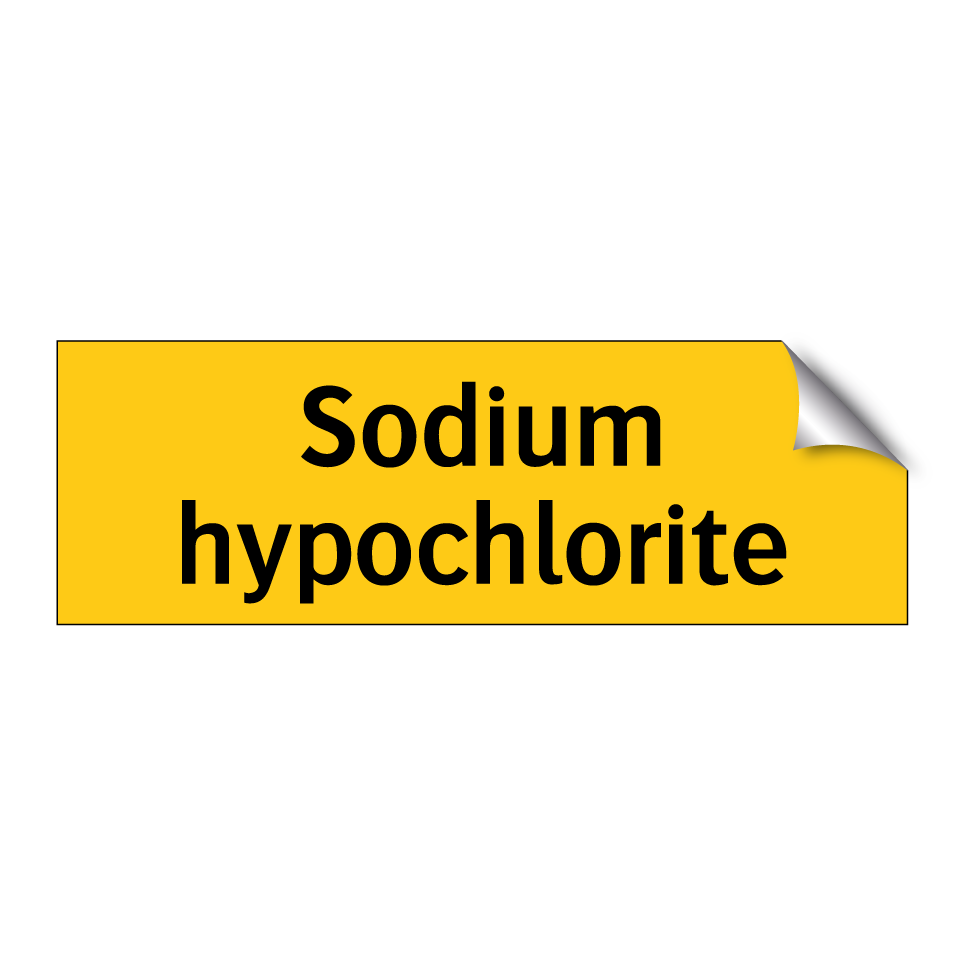 Sodium hypochlorite