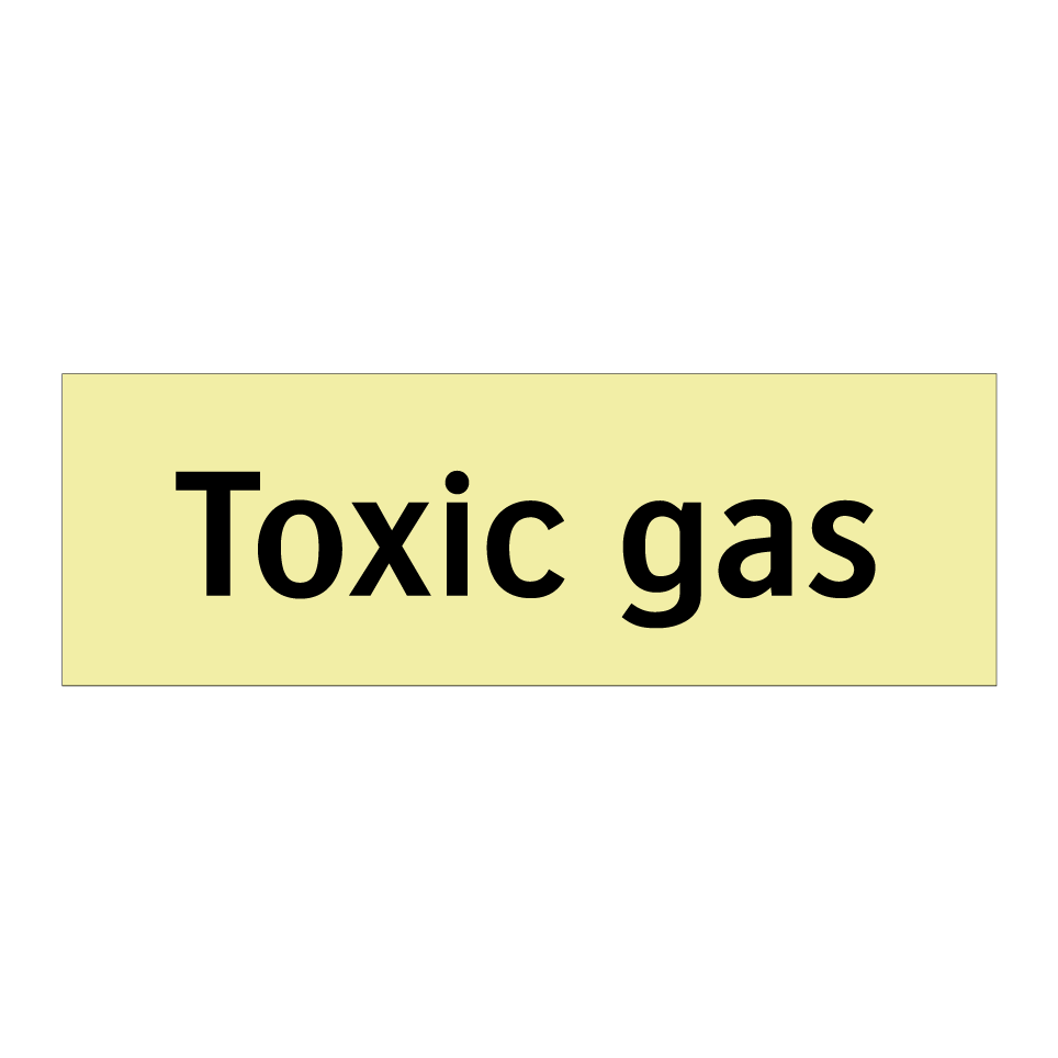 Toxic gas