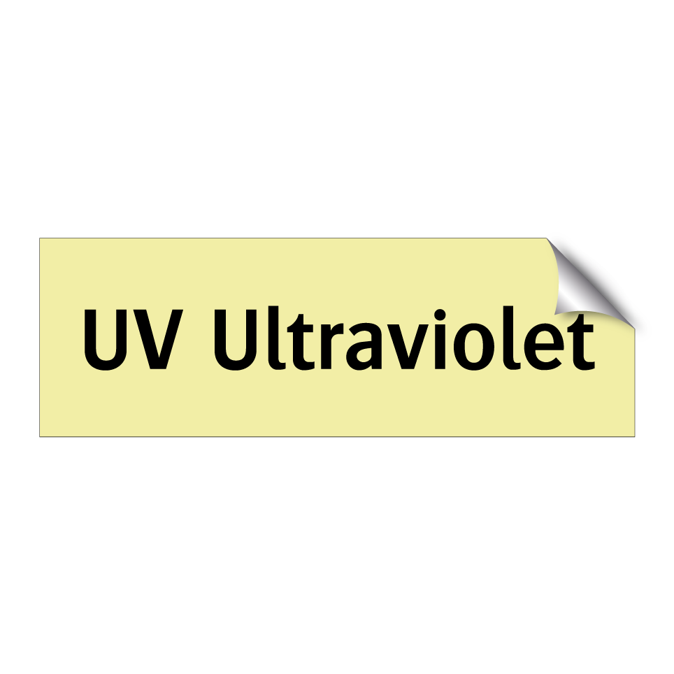 UV Ultraviolet