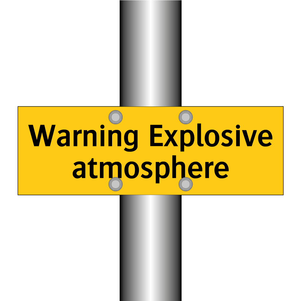 Warning Explosive atmosphere