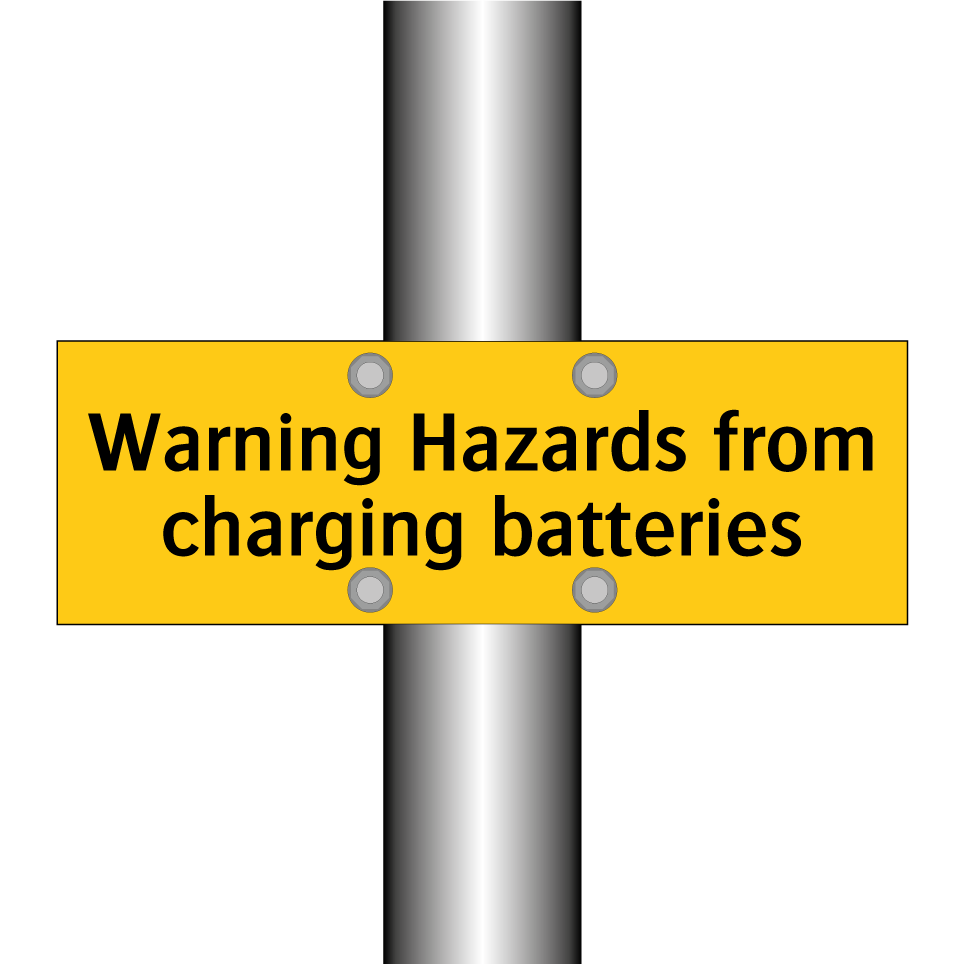 Warning Hazards from charging batteries
