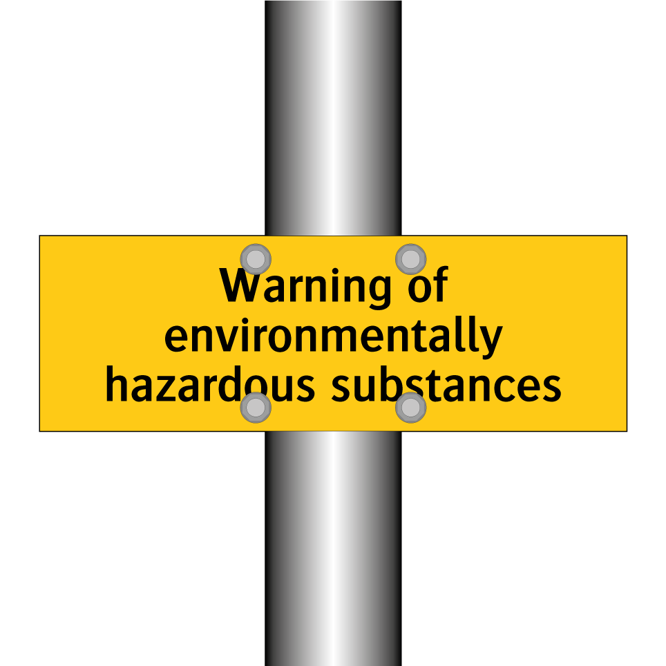 Warning of environmentally hazardous substances