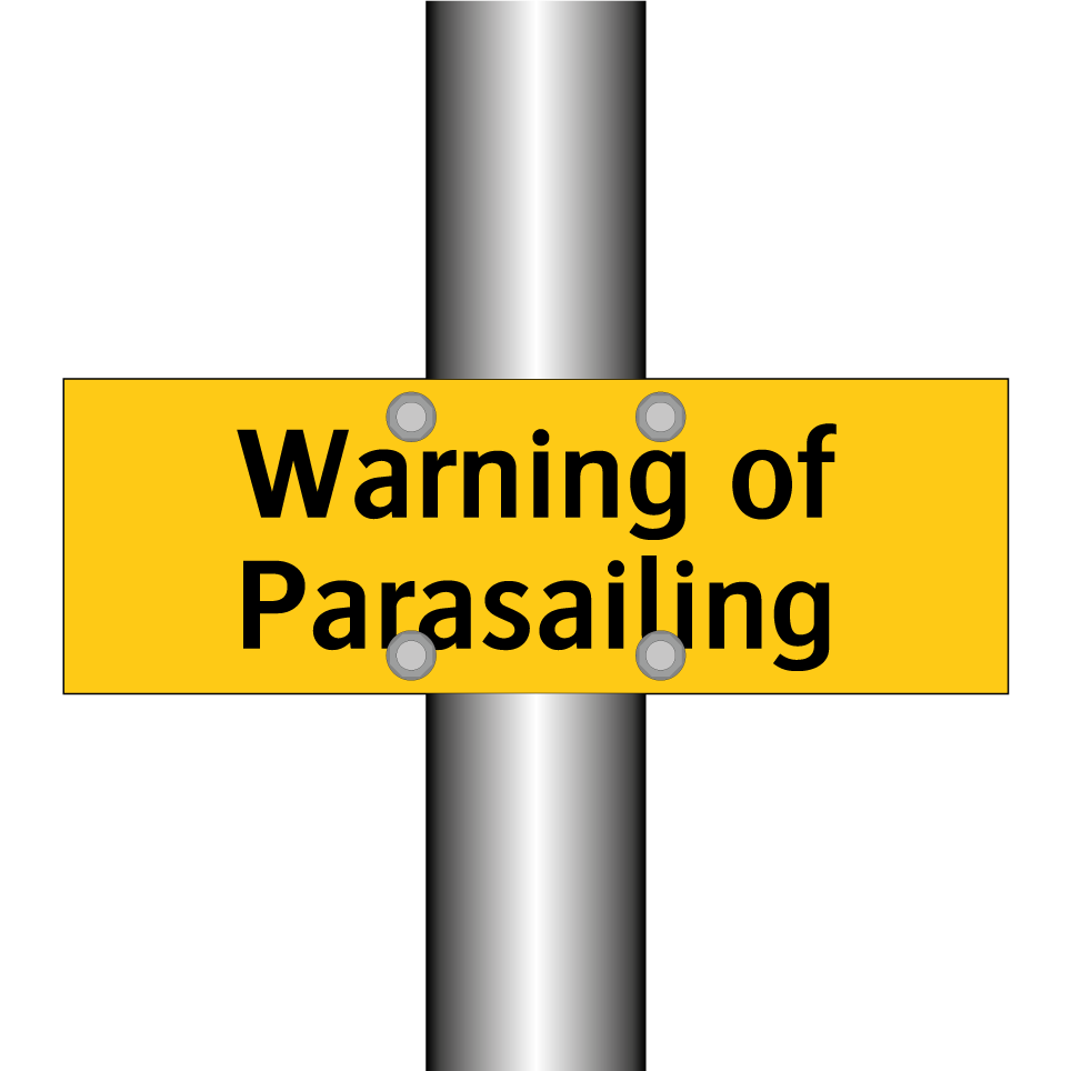 Warning of Parasailing