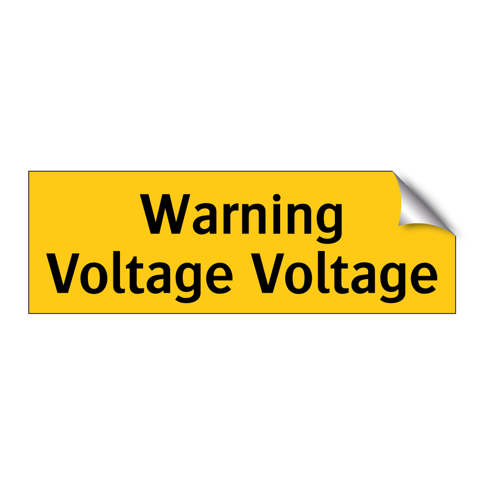 Warning Voltage Voltage