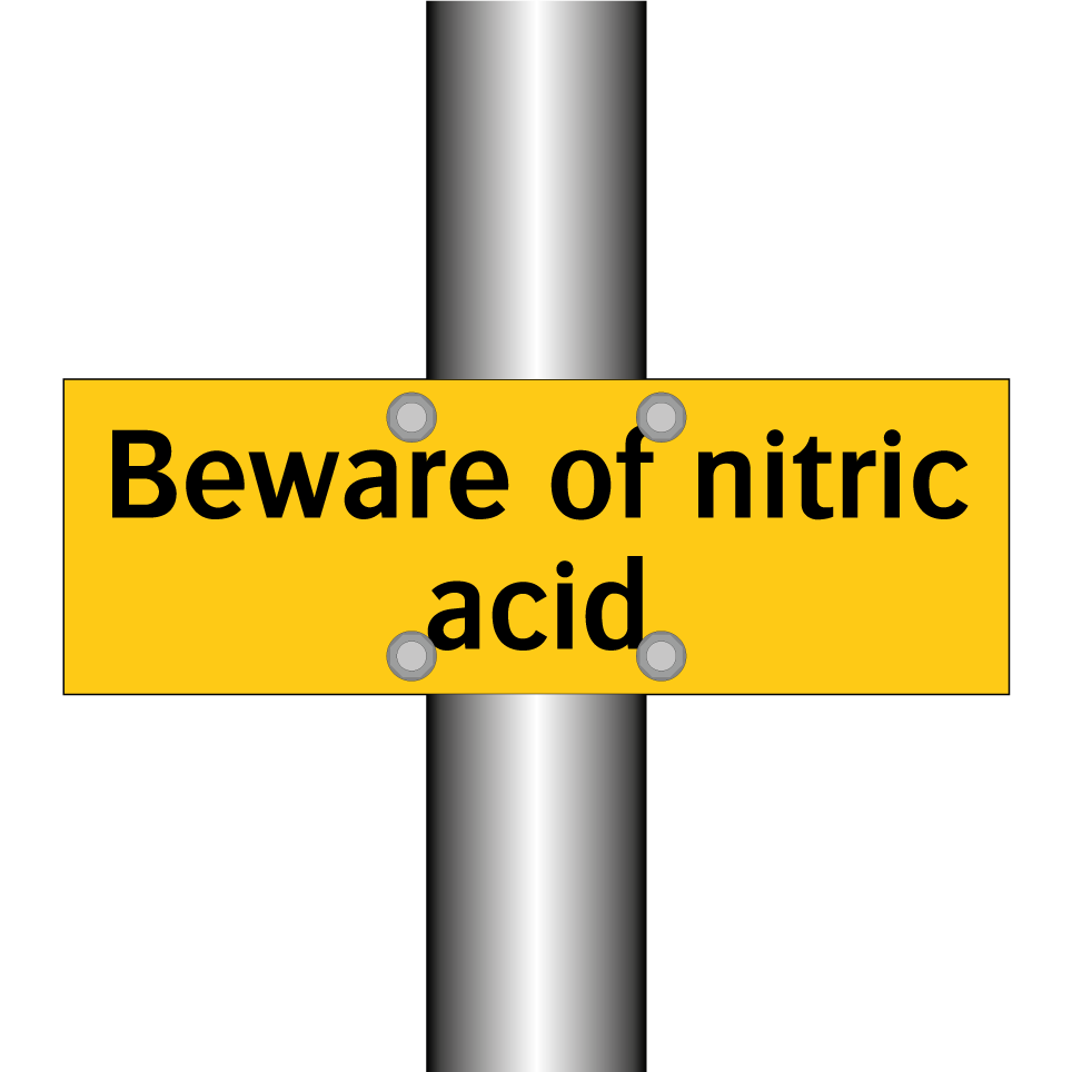 Beware of nitric acid