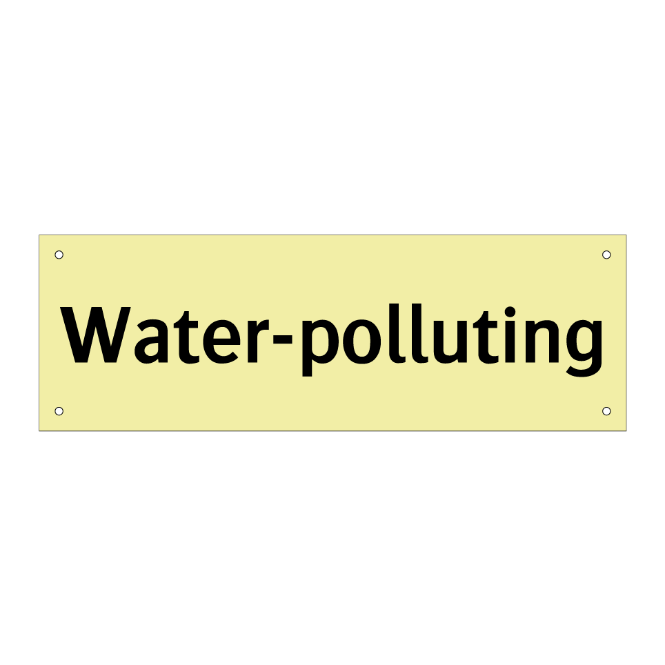 Water-polluting