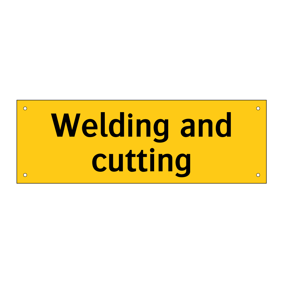 Welding and cutting