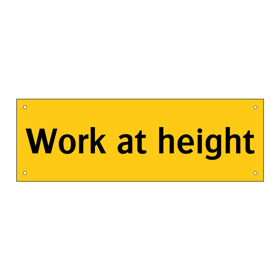 Work at height