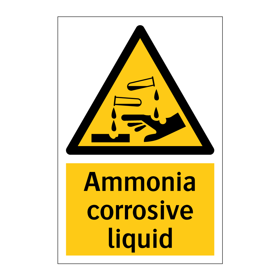 Ammonia corrosive liquid