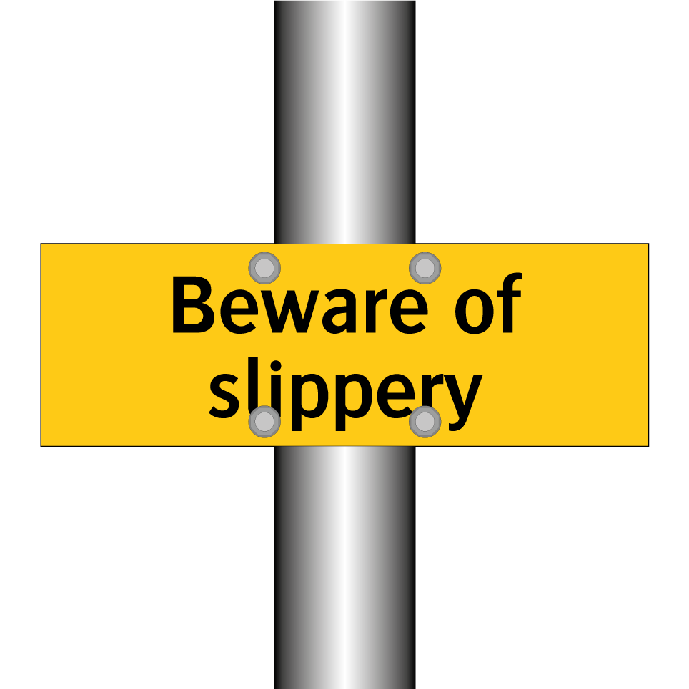 Beware of slippery