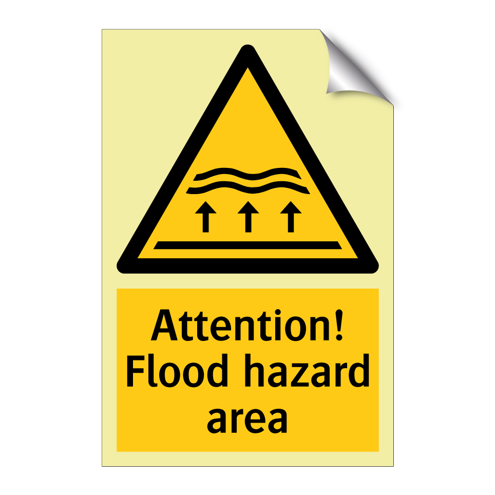 Attention! Flood hazard area