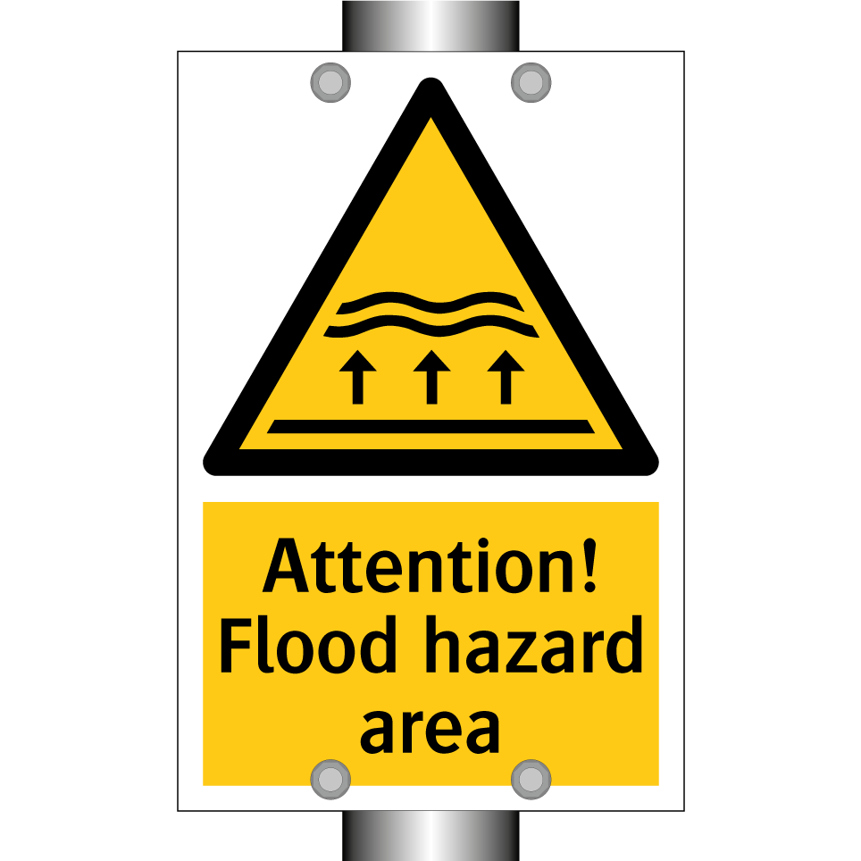 Attention! Flood hazard area