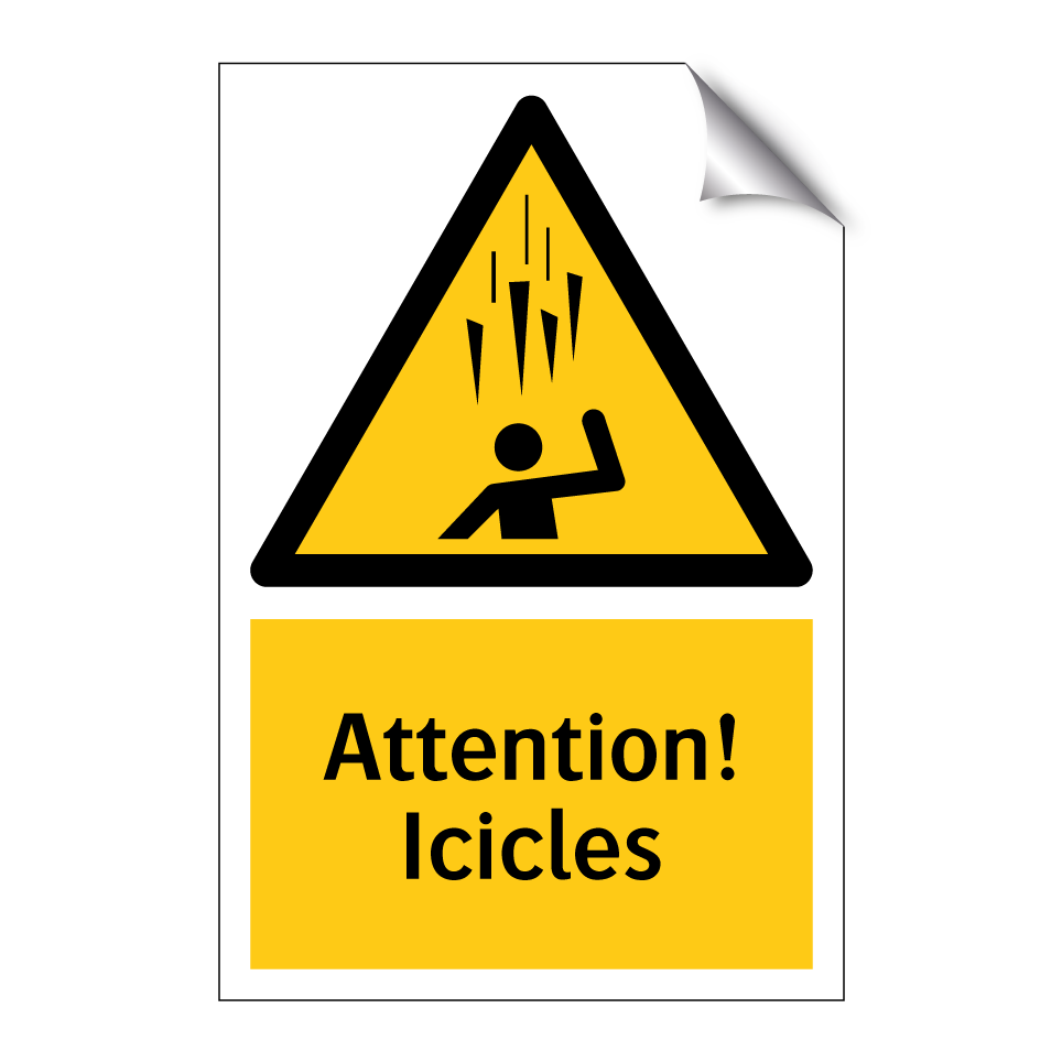 Attention! Icicles