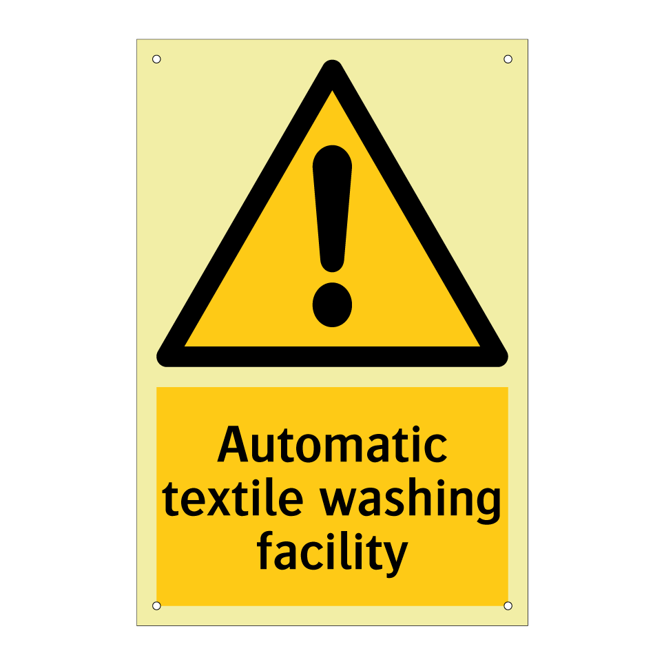 Automatic textile washing facility