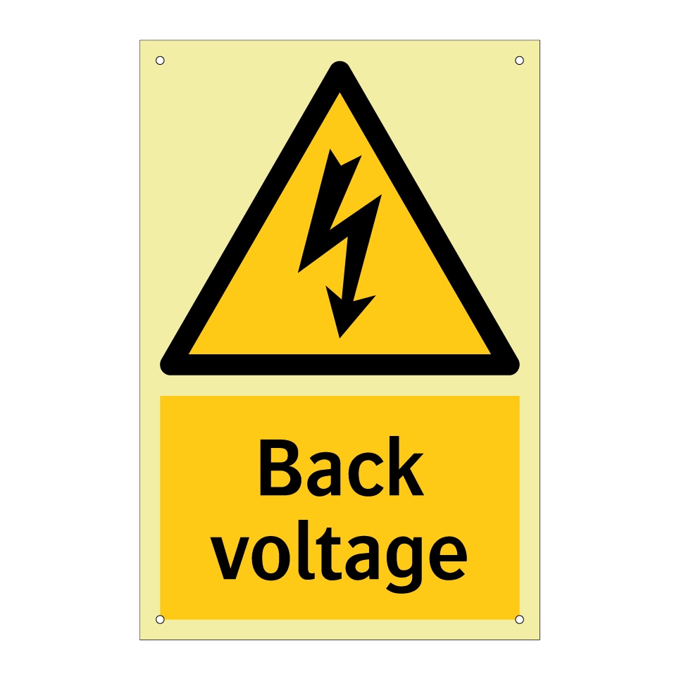 Back voltage