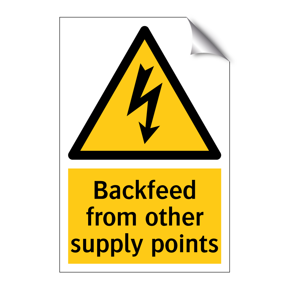 Backfeed from other supply points