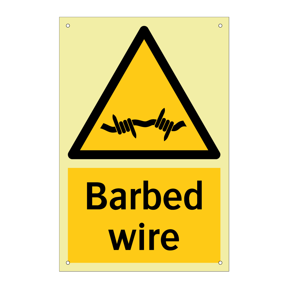 Barbed wire