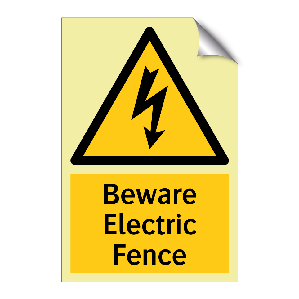 Beware Electric Fence