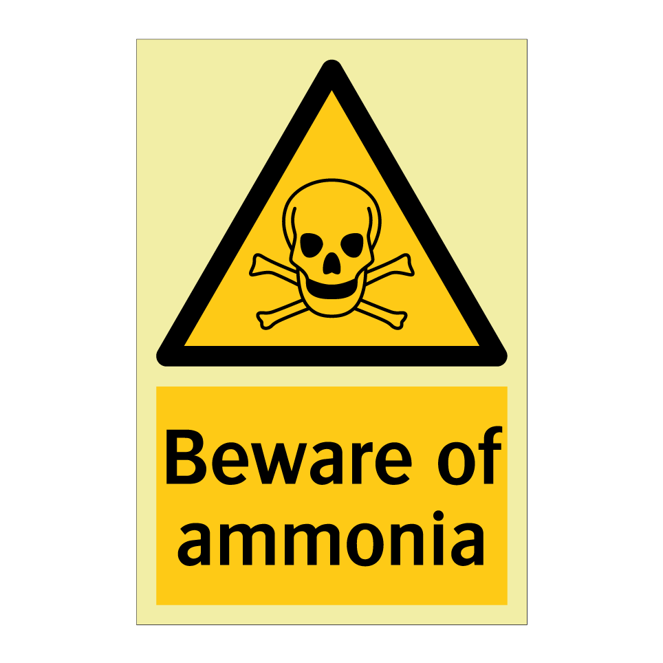 Beware of ammonia