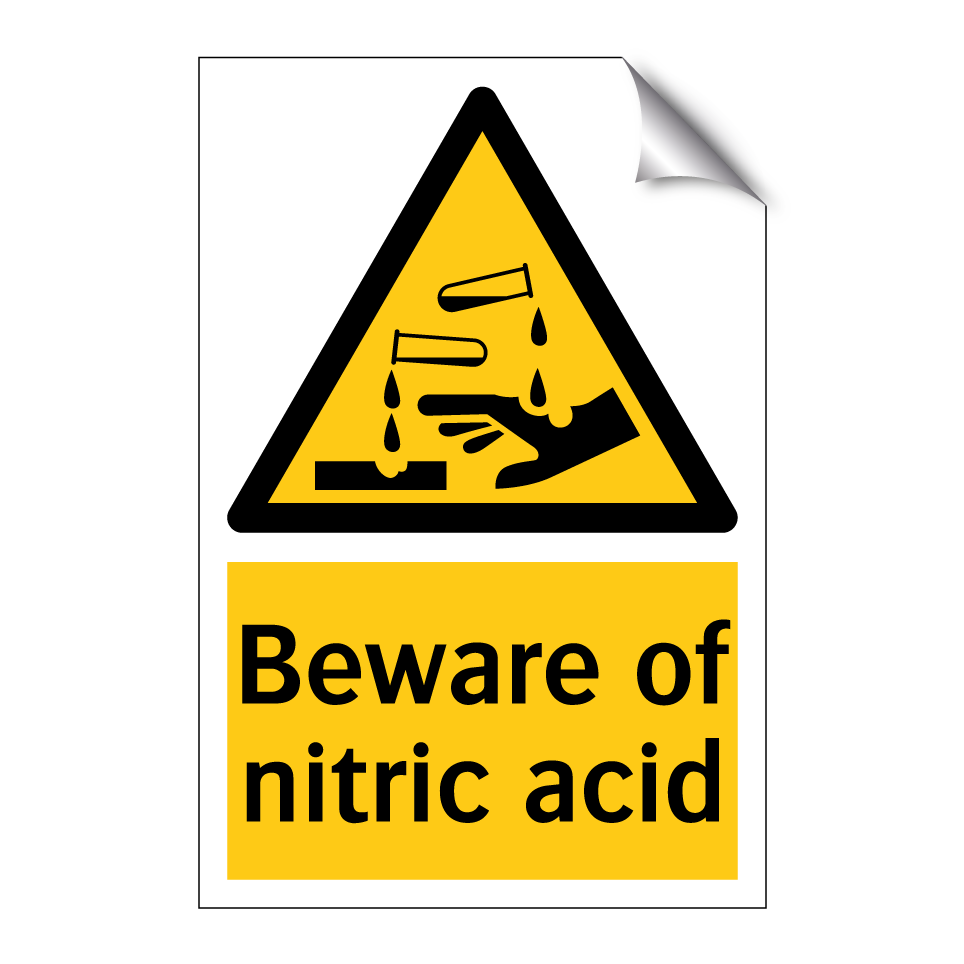 Beware of nitric acid