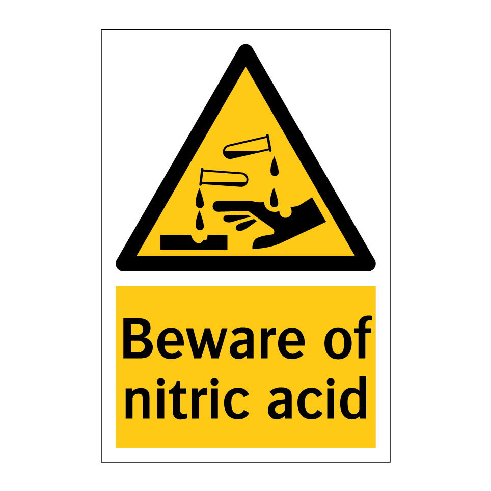 Beware of nitric acid
