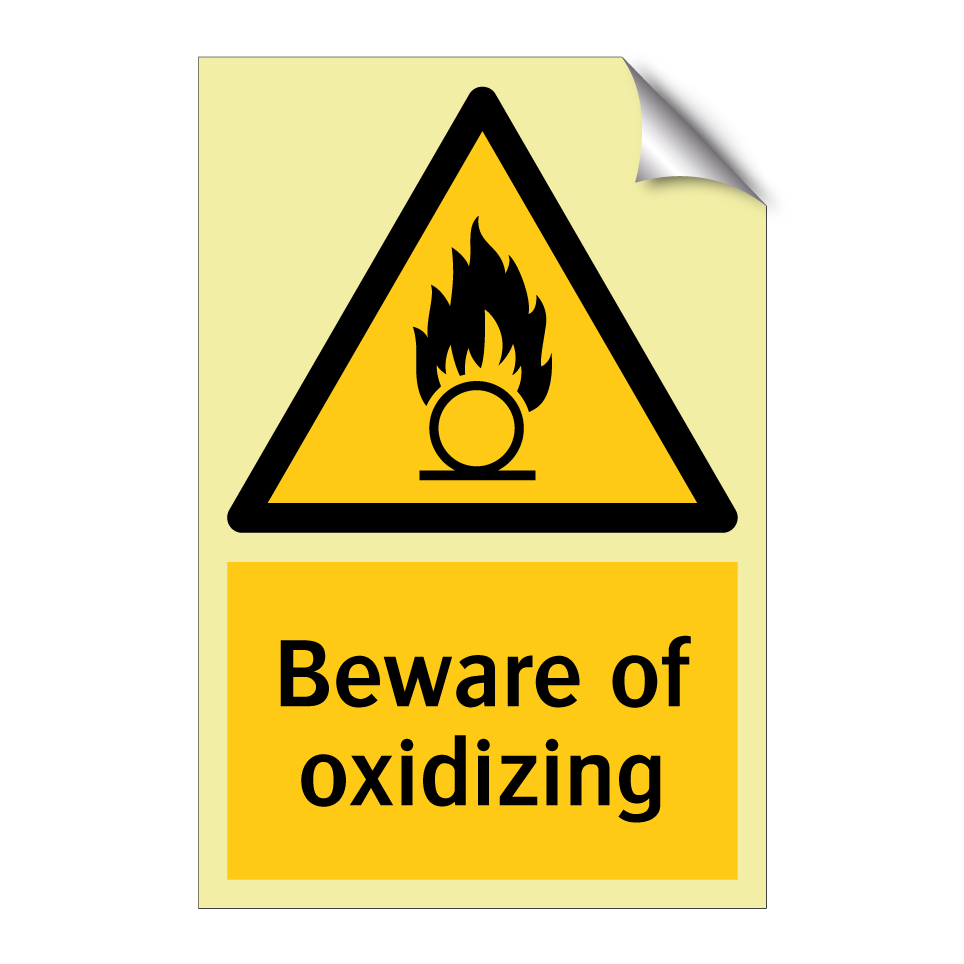 Beware of oxidizing