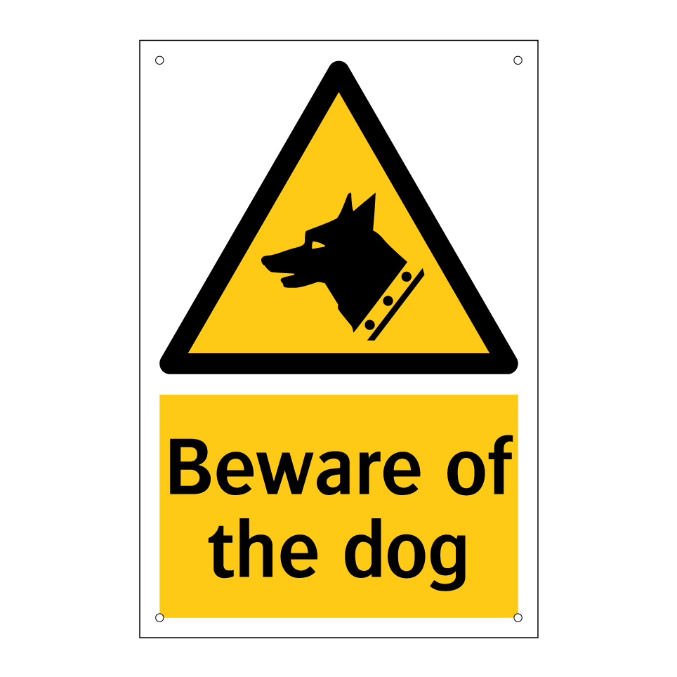 Beware of the dog