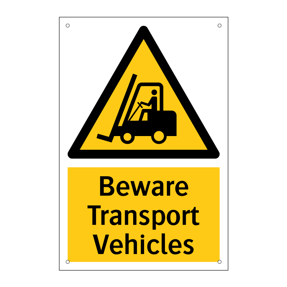 Beware Transport Vehicles
