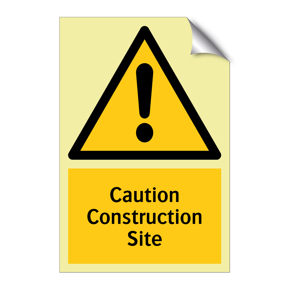 Caution Construction Site