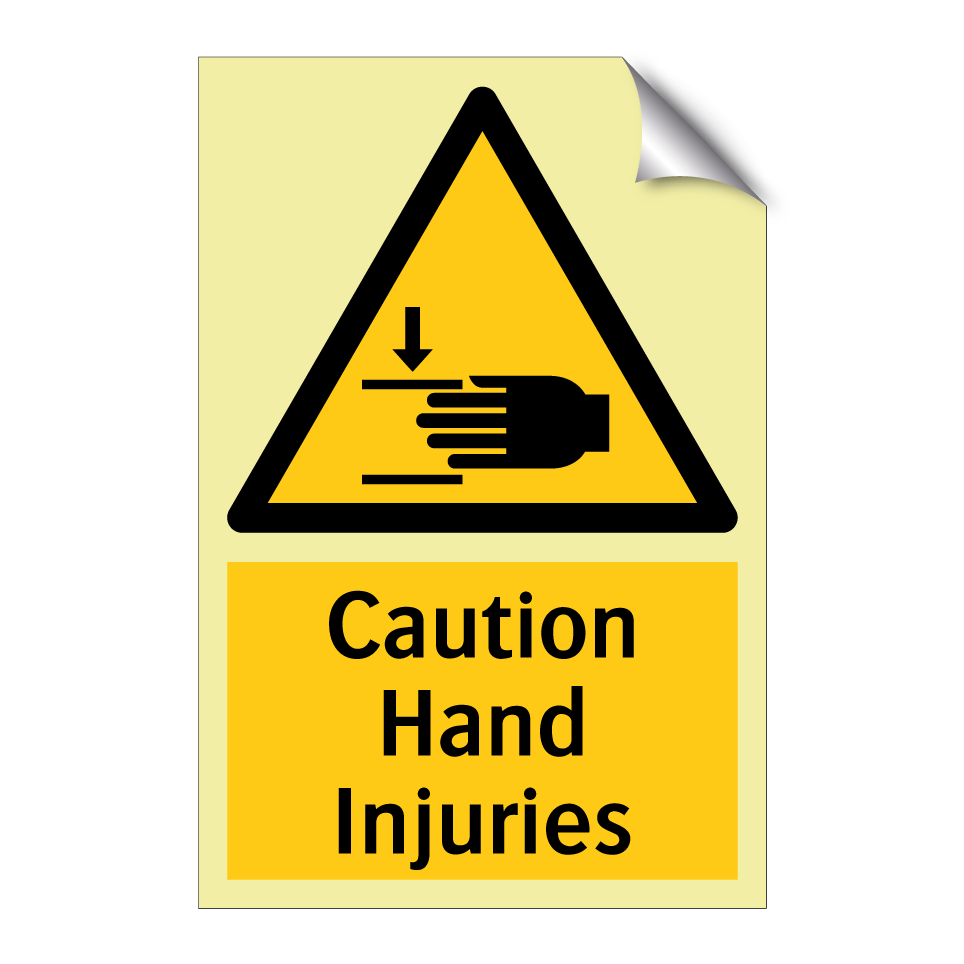 Caution Hand Injuries
