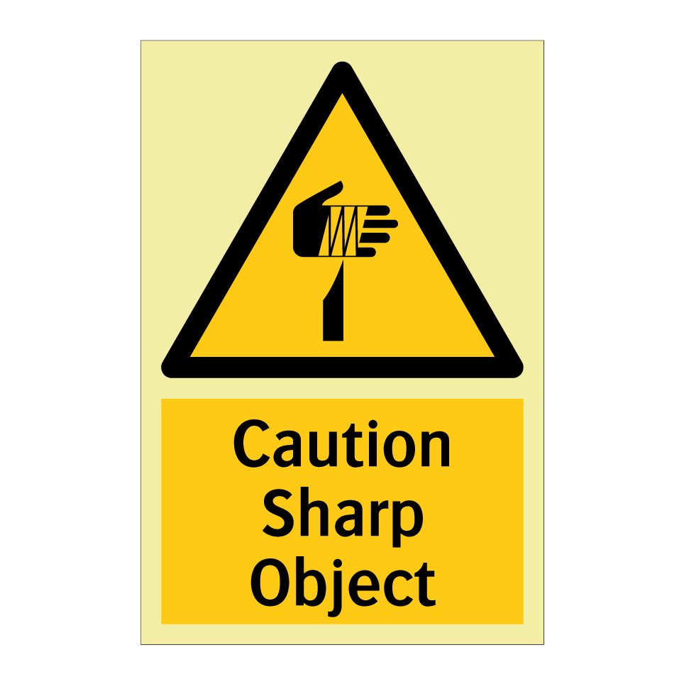 Caution Sharp Object