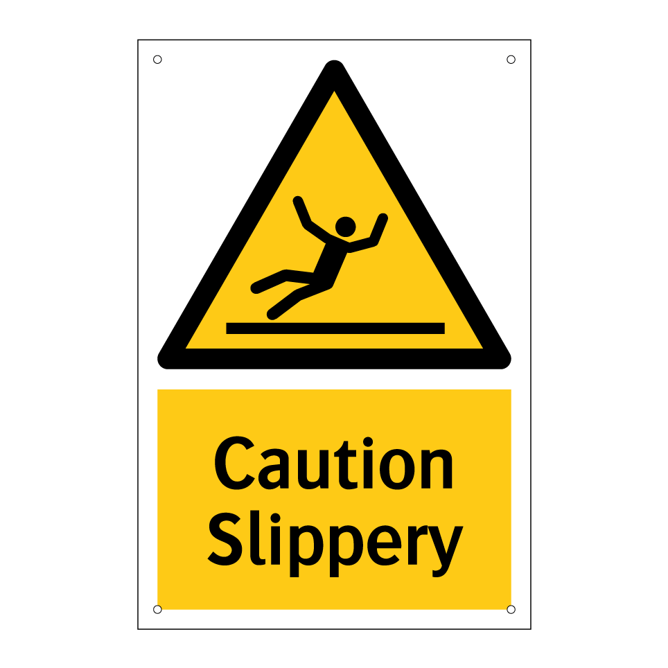 Caution Slippery
