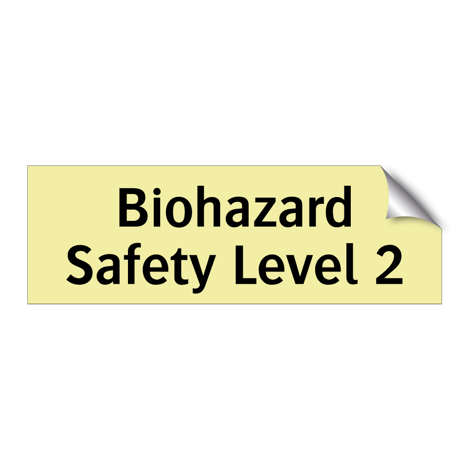 Biohazard Safety Level 2