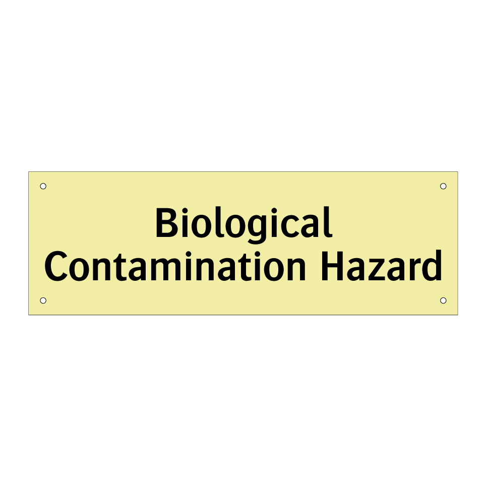 Biological Contamination Hazard