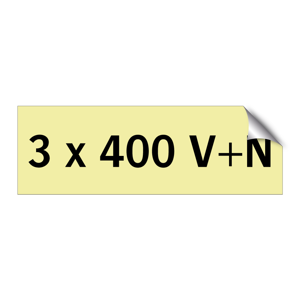 3 x 400 V+N