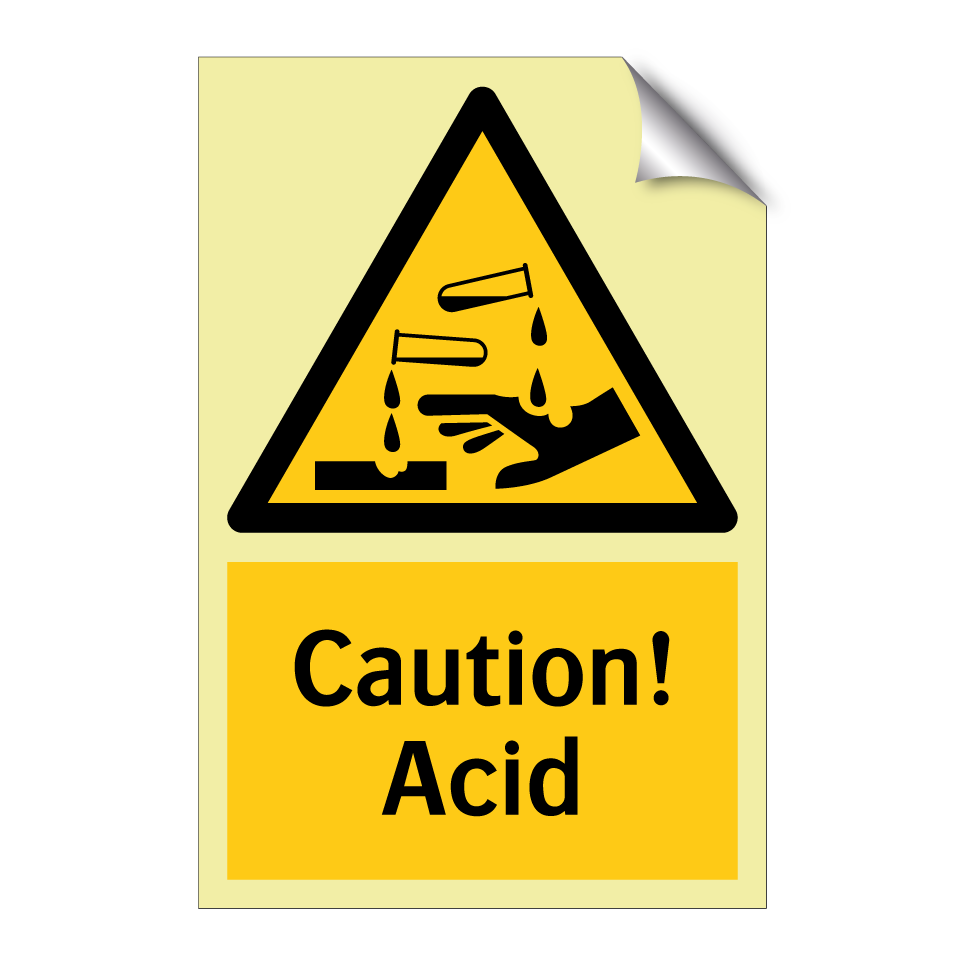 Caution! Acid