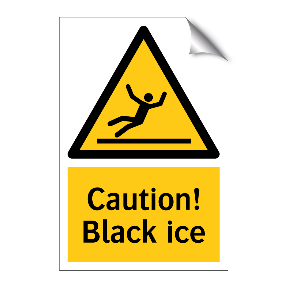Caution! Black ice