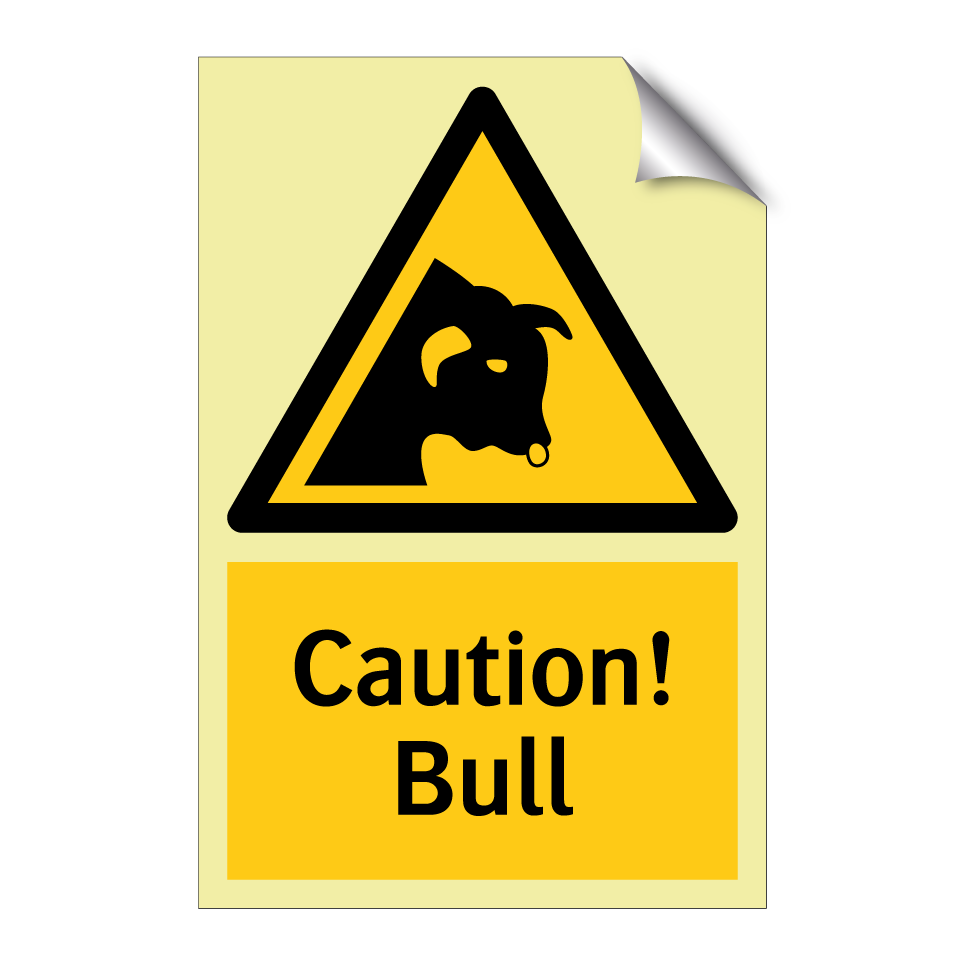 Caution! Bull